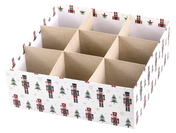 Dárková krabice Nutcrackers White – set 3 ks