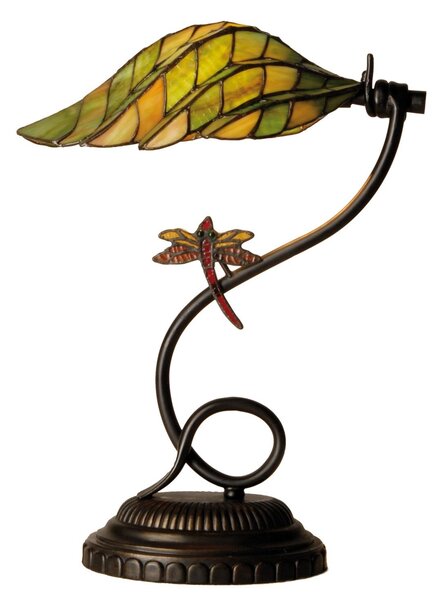 Stolní lampa Tiffany Blade - Ø 34*45 cm 1x E14 / max 60w - Clayre & Eef