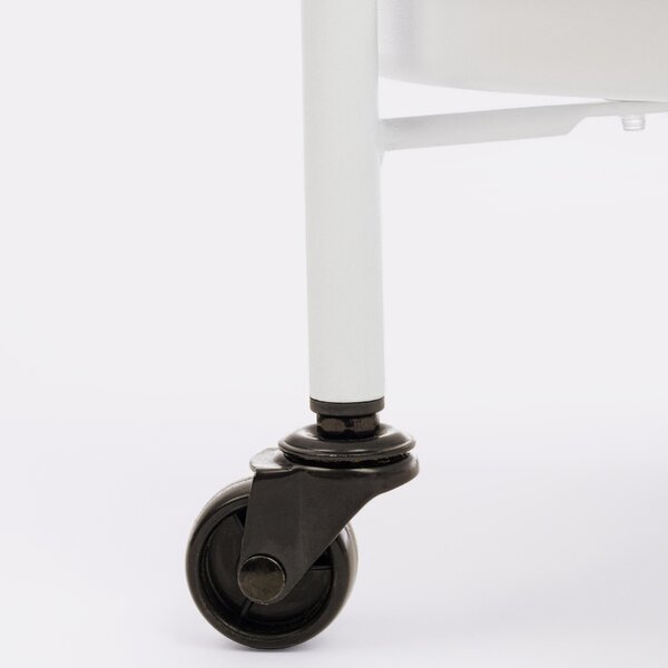Bizzotto Bílý zahradní servírovací stolek Austin 45 cm