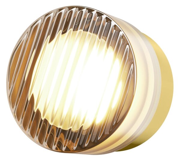 Maytoni Olo LED nástěnné svítidlo ZlatáVroubkovaný