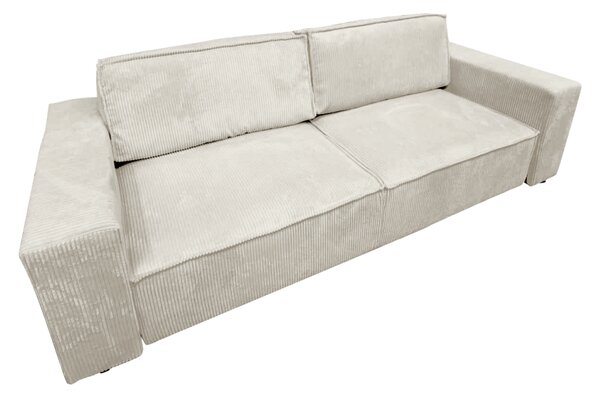 KONDELA Rozkládací pohovka, béžová, HARPERA BIG SOFA