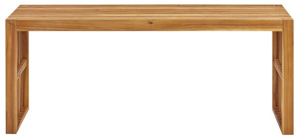 Zahradní konferenční stolek BELLANO 150 cm 35 cm Akáciové dřevo Hnědá