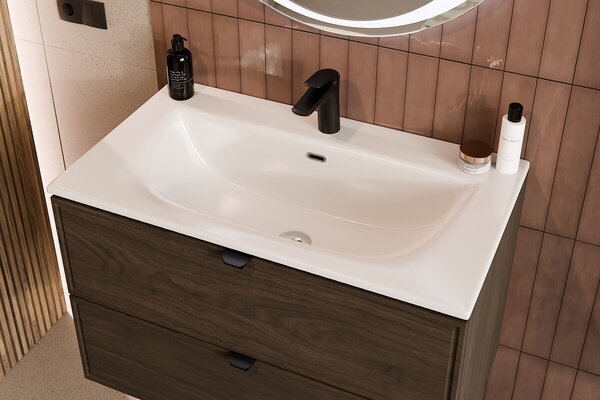 Comad Keramické zápustné umyvadlo Sky 80 cm bílé