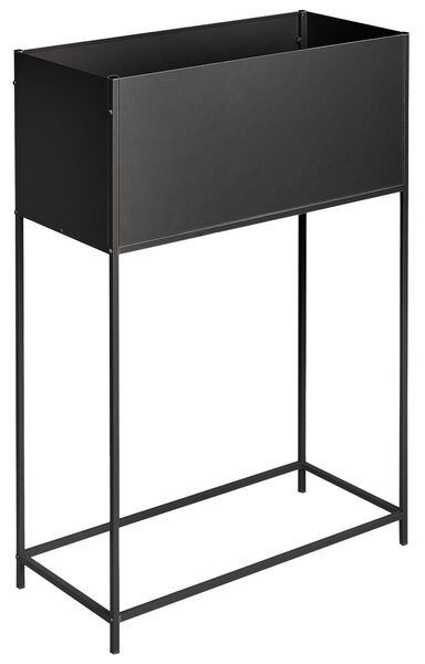 Květináč na stojanu TAPIEN Kov 70 cm Černá