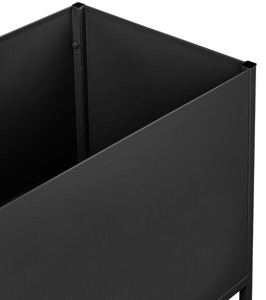 Květináč na stojanu TAPIEN Kov 70 cm Černá