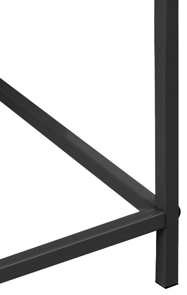 Květináč na stojanu TAPIEN Kov 70 cm Černá