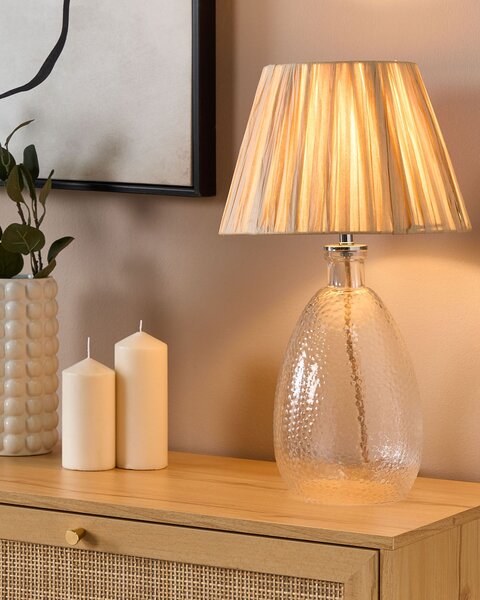 Stolní lampa BLANCO Sklo Přírodní