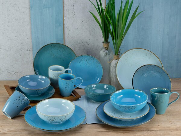 KOMBINOVANÁ SOUPRAVA, 16dílné, kamenina Creatable - Online Only nádobí, Online Only