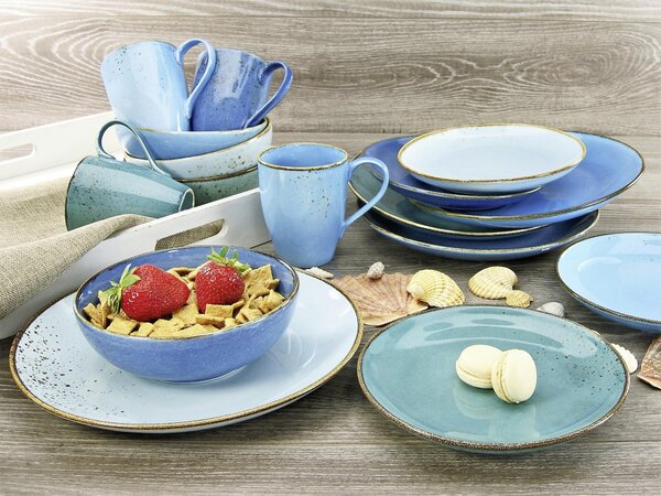 KOMBINOVANÁ SOUPRAVA, 16dílné, kamenina Creatable - Online Only nádobí, Online Only