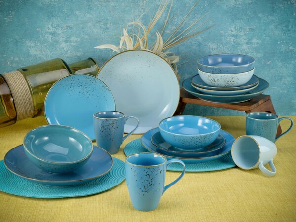 KOMBINOVANÁ SOUPRAVA, 16dílné, kamenina Creatable - Online Only nádobí, Online Only