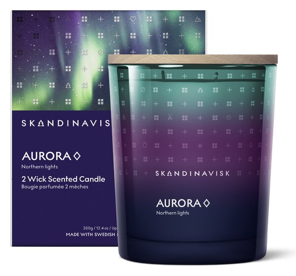 Vonná svíčka ve skle AURORA (polární záře) 350 g