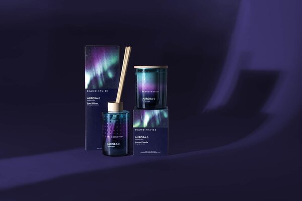 Vonná svíčka ve skle AURORA (polární záře) 350 g