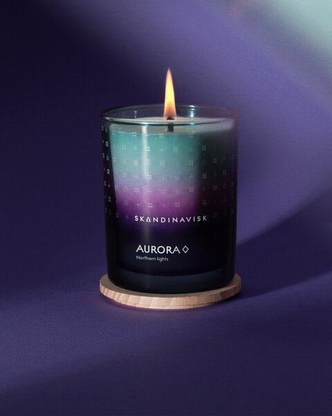Vonná svíčka ve skle AURORA (polární záře) 65 g