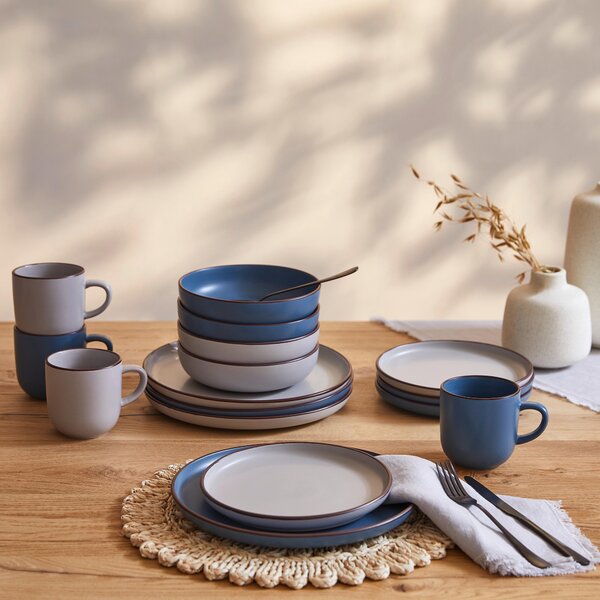 KOMBINOVANÁ SOUPRAVA, 16dílné, kamenina Creatable - Online Only nádobí, Online Only