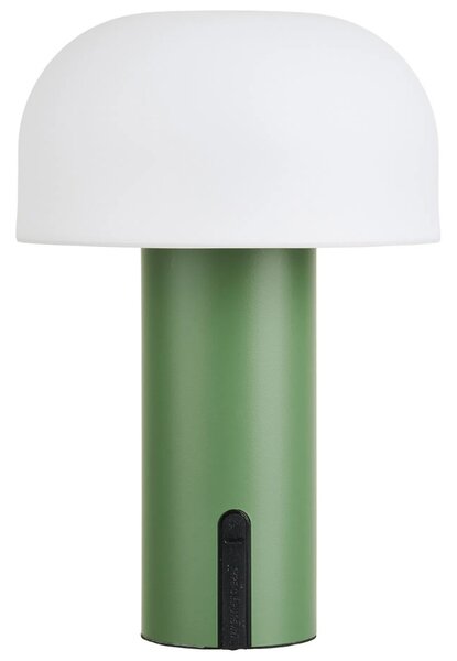 Nordic Living Zelená dobíjecí zahradní LED lampa Sohy