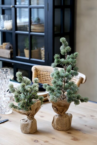 Umělý stromeček Cedar Snow 30 cm
