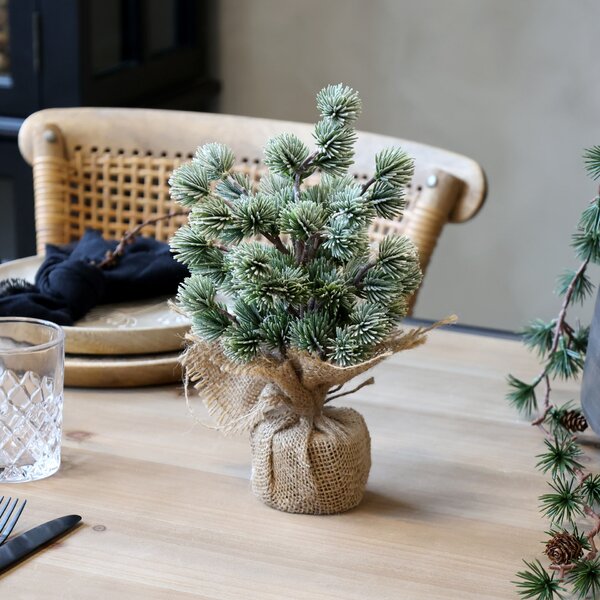 Umělý stromeček Cedar Snow 30 cm