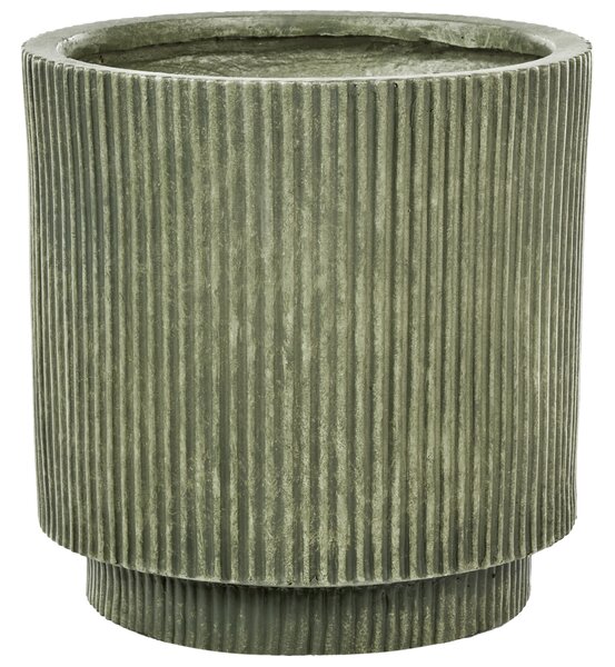 Květináč DARIA 30 cm Olivově zelená