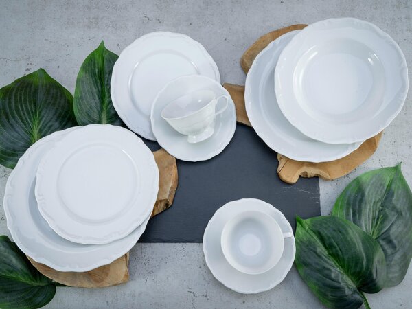 KOMBINOVANÁ SOUPRAVA, 30dílné, porcelán Creatable - Online Only nádobí, Online Only