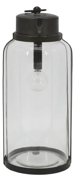 Svítící LED lucerna Antique Coal 30,5 cm