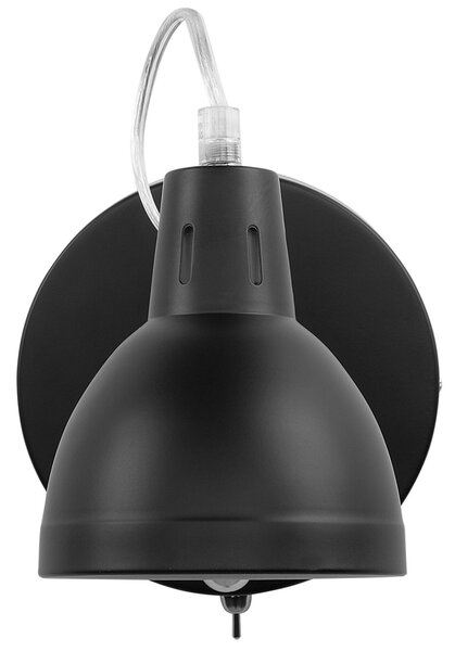 Sada 2 nástěnných lamp HARRINGTON Černá Kov Nastavitelná