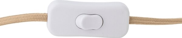 Bloomingville Béžová kovová stolní lampa Ylva 28 cm