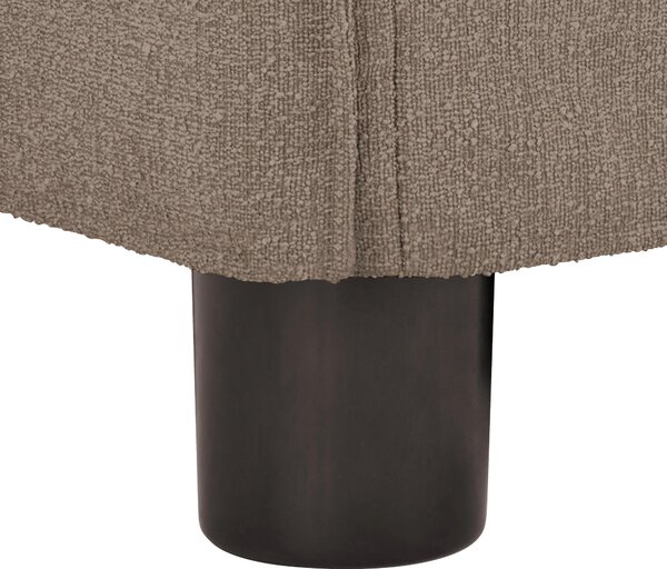 ROHOVÁ SEDAČKA, textil, hnědá Livetastic - Sedací soupravy, Online Only