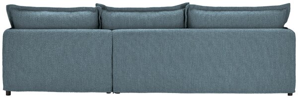 ROHOVÁ SEDAČKA, textil, modrá Livetastic - Sedací soupravy, Online Only