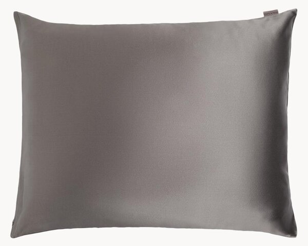 Hedvábný povlak na polštář Charcoal