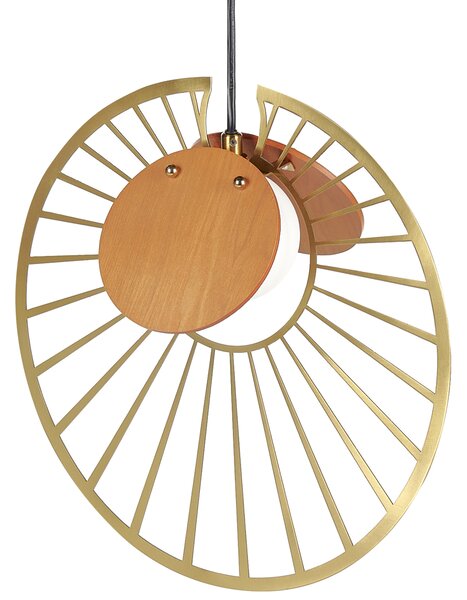 Závěsná lampa BARGO Kov Zlatá