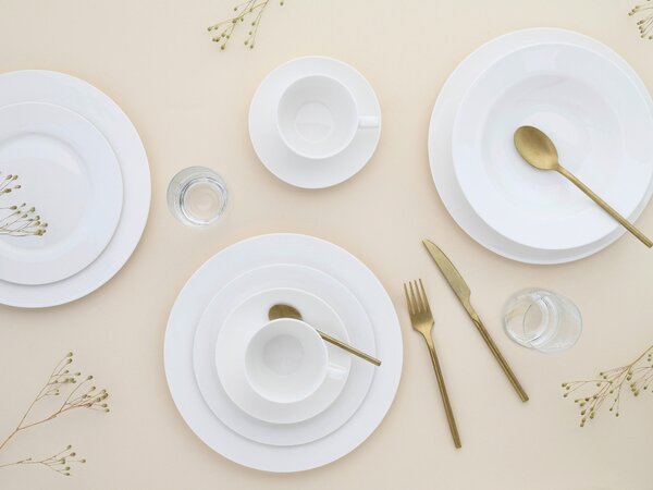 KOMBINOVANÁ SOUPRAVA, 30dílné, kostní porcelán (bone china) Creatable - Online Only nádobí, Online Only