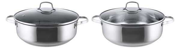 Silvercrest® Servírovací pánev / hrnec z nerezové oceli, Ø 28 cm (100401533)