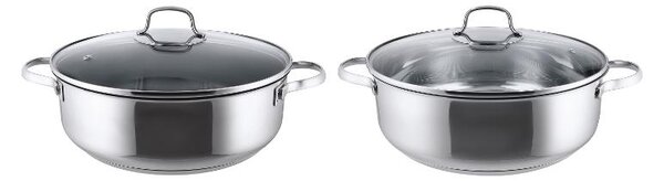 Silvercrest® Servírovací pánev / hrnec z nerezové oceli, Ø 28 cm (100401533)