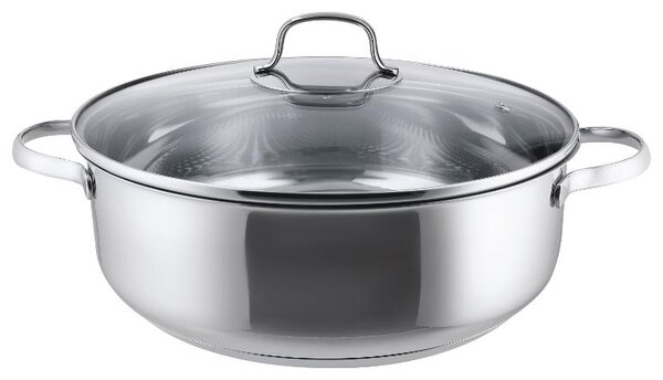 Silvercrest® Servírovací pánev / hrnec z nerezové oceli, Ø 28 cm (keramická vrstva) (100401533002)