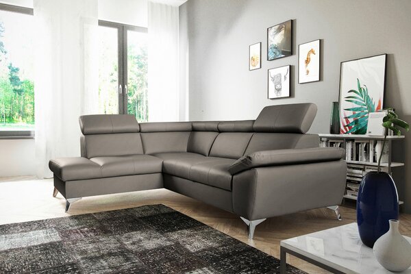 SEDACÍ SOUPRAVA, kůže, jílová barva Celina Home - Sedací soupravy