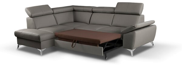 SEDACÍ SOUPRAVA, kůže, jílová barva Celina Home - Sedací soupravy