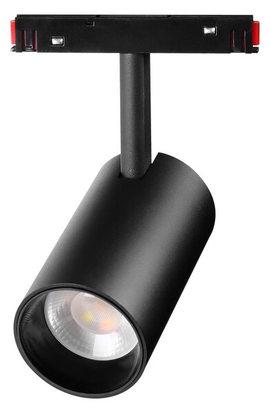 Magnetické track LED nastavitelné svítidlo CCT 6W, černá barva, Zigbee