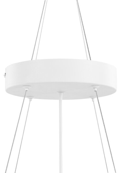 LED závěsná lampa BALILI Kov Bílá