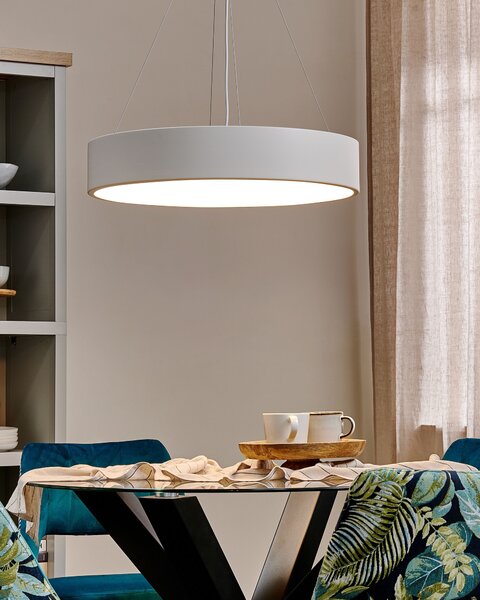 LED závěsná lampa BALILI Kov Bílá