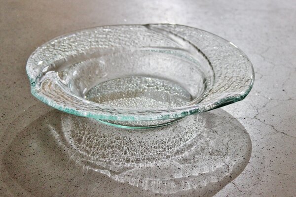BDK-GLASS Hluboká miska ZOOM, prům. 25cm - čirá