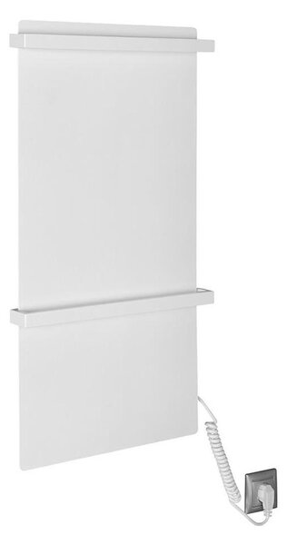 Sapho - Elektrický sušák ručníků ELMIS 120W 80x40 cm matná bílá