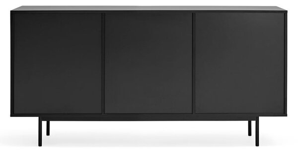 Černá nízká komoda 159x80 cm Sierra – Teulat