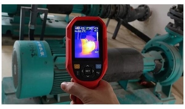 Uni-T UTi720A - Termokamera 5000 mAh 320x240 px 3,6V IP65