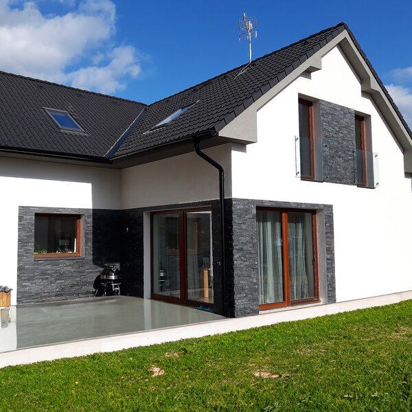 Kamenný obklad, ČERNÁ břidlice, balení