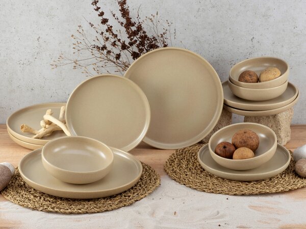 JÍDELNÍ SOUPRAVA 12dílnékamenina Creatable - Online Only nádobí, Online Only