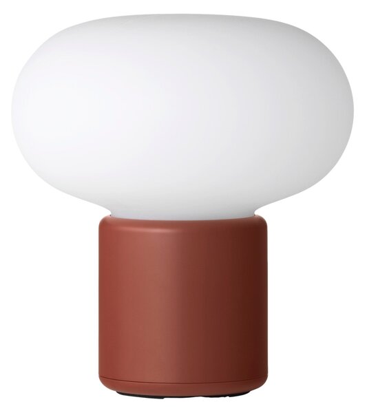 NEW WORKS Přenosná lampa Karl-Johan, Earth Red