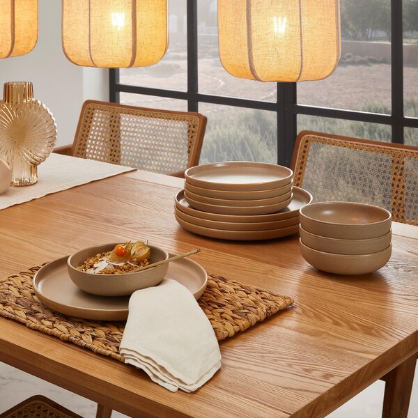 JÍDELNÍ SOUPRAVA 12dílnékamenina Creatable - Online Only nádobí, Online Only