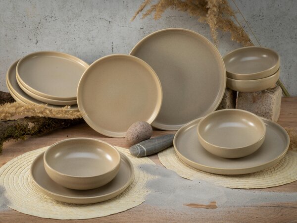JÍDELNÍ SOUPRAVA 12dílnékamenina Creatable - Online Only nádobí, Online Only
