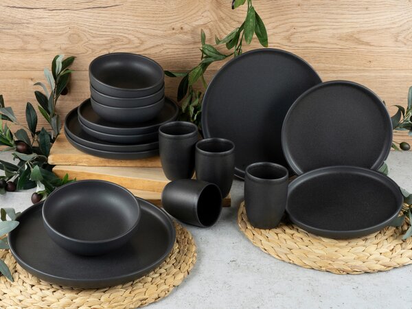 KOMBINOVANÁ SOUPRAVA, 16dílné, kamenina Creatable - Online Only nádobí, Online Only