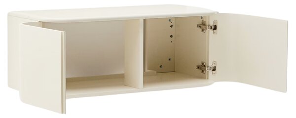 Béžová umyvadlová skříňka Kave Home Salaya 90 x 45 cm